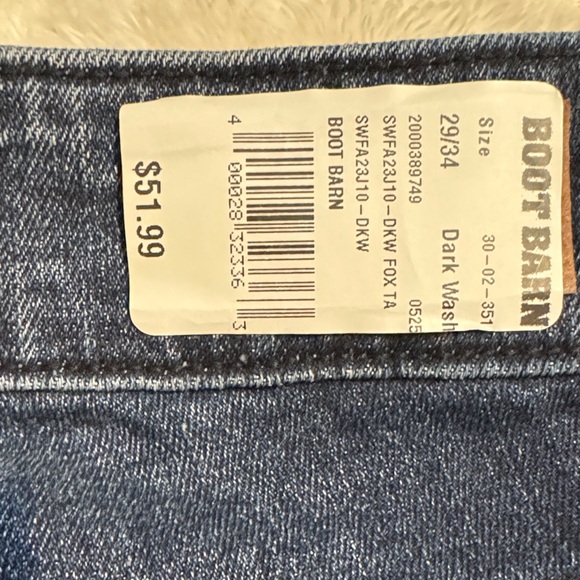 Shyanne Dark Blue Denim Jeans - Picture 10 of 12
